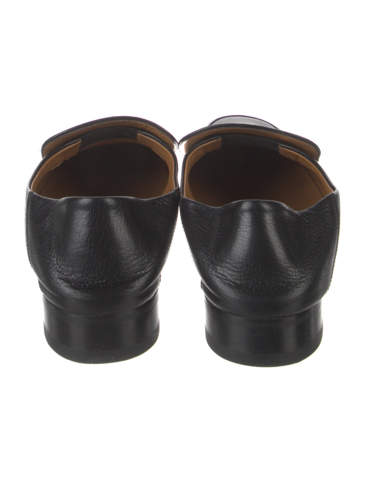 Gucci Horsebit Accent Leather Dress Loafers